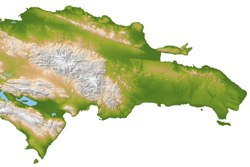 Topo map Domonican Republic free download Raster Relief map of the Dominican Republic, exact scale, the ability to bind to the coordinates.
Only terrain without roads. For the design, printing. 
Editable map. 
Free Download.
JPEG Hi-Res >>>
