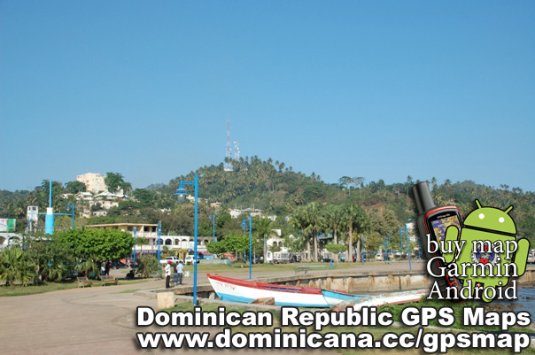 GPS Dominican Republic Map