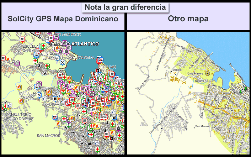 Aplication of Dominican GPS