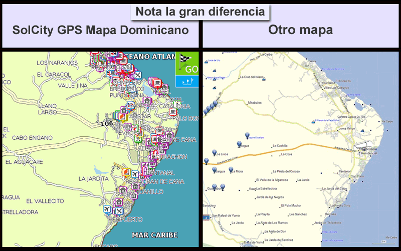 Dominican Republic GPS map apk