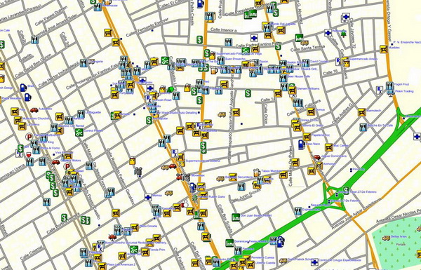 preview Santo Domingo GPS map