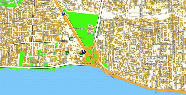 preview Santo Domingo GPS map